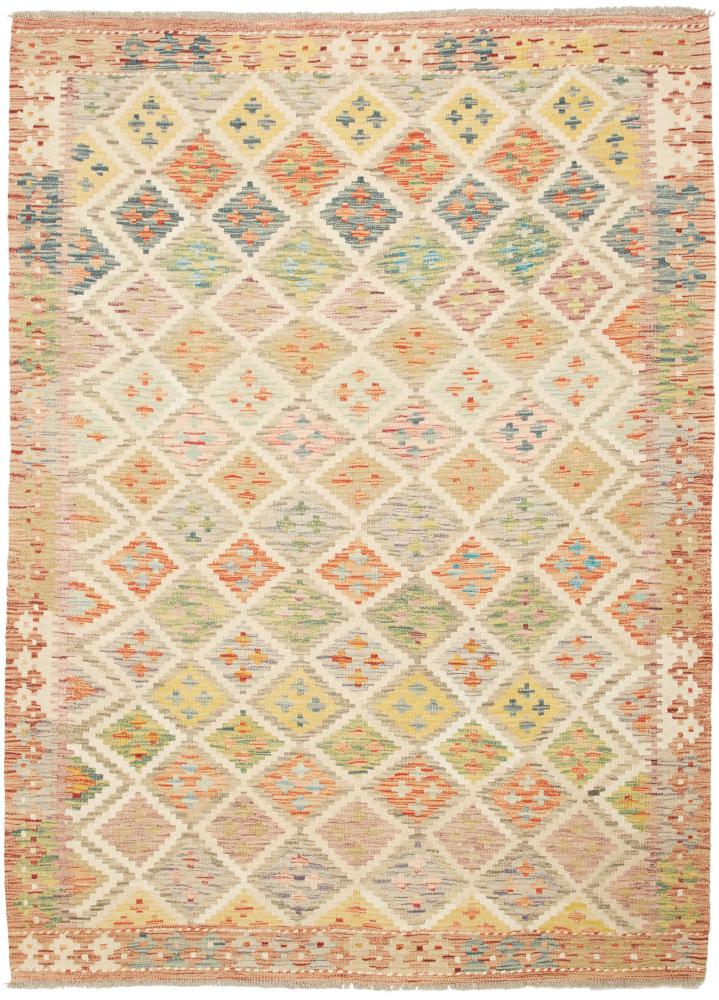 Tapis afghan Kilim Afghan 189x136 189x136, Tapis persan Tissé à la main