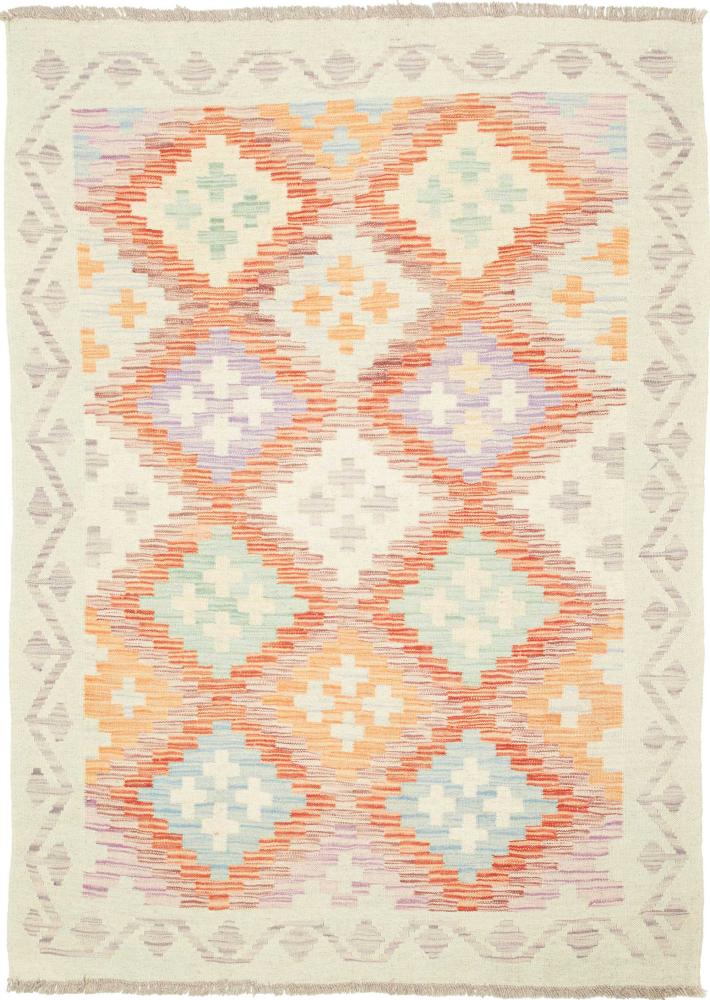 Afghanischer Teppich Kelim  Afghan 174x124 174x124, Perserteppich Handgewebt