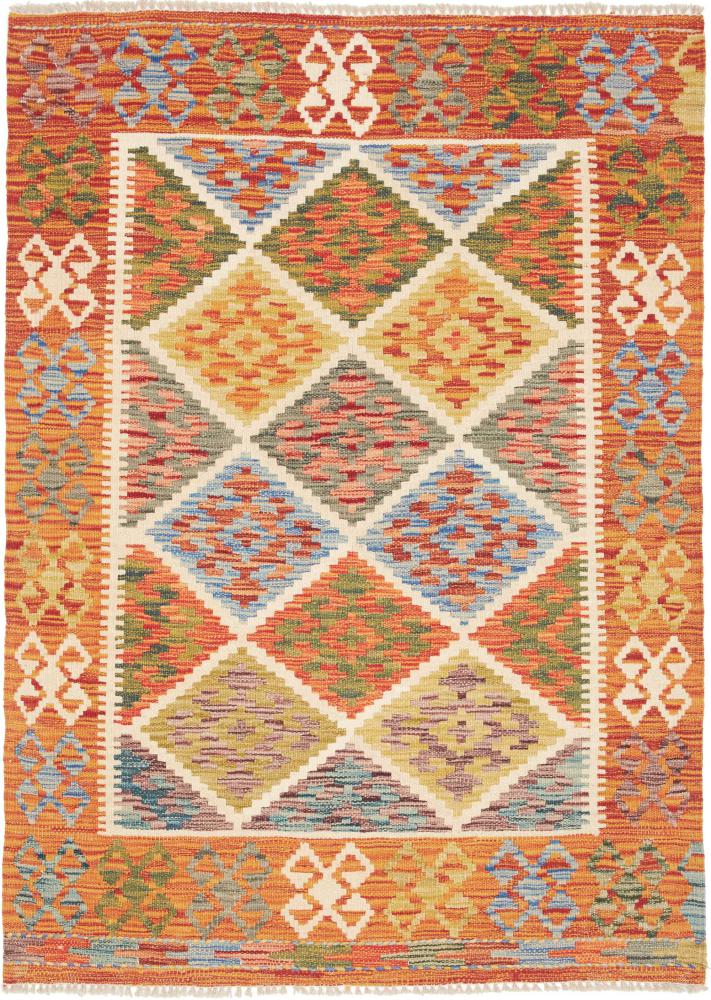 Covor afgan Chilim Afghan 144x104 144x104, Covor persan Lucrate de mână