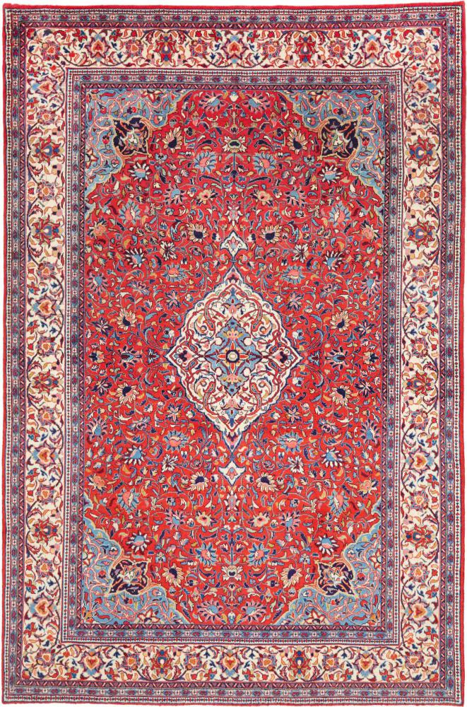 Perserteppich Sarough 297x196 297x196, Perserteppich Handgeknüpft