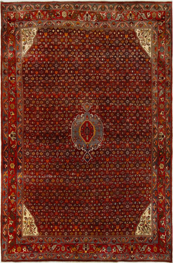 Περσικό χαλί Bidjar 341x224 341x224, Περσικό χαλί Οι κόμποι έγιναν με το χέρι