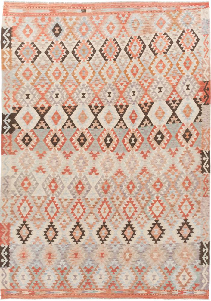 Tapete afegão Kilim Afegão 355x259 355x259, Tapete persa Tecido à mão