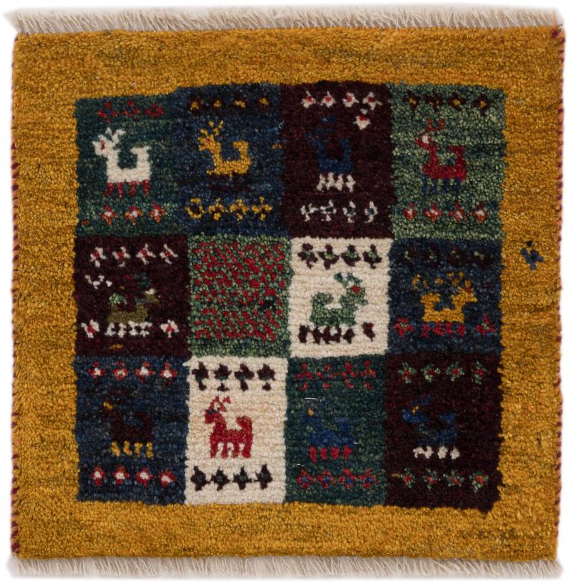 Perzisch tapijt Perzisch Gabbeh 39x41 39x41, Perzisch tapijt Handgeknoopte