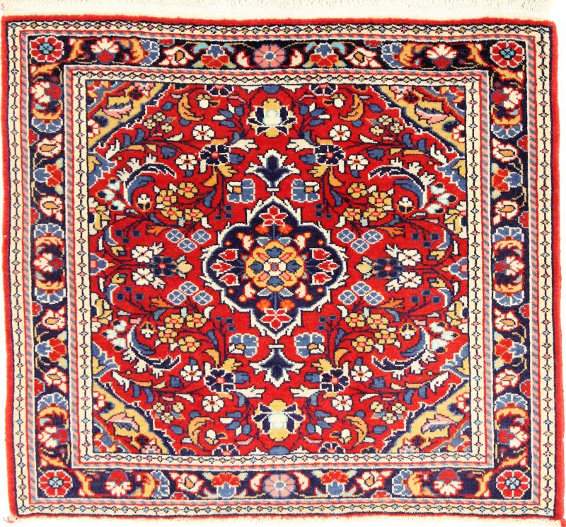 Persian Rug Sarouk 66x75 66x75, Persian Rug Knotted by hand