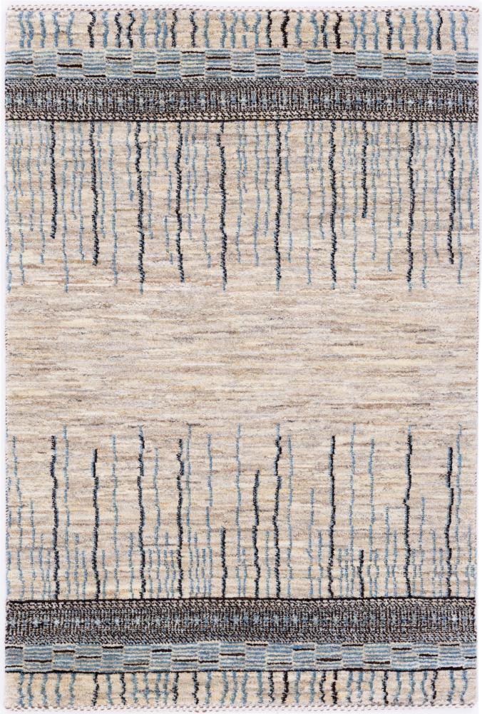 Tappeto persiano Persiano Gabbeh Loribaft Natura 119x79 119x79, Tappeto persiano Annodato a mano