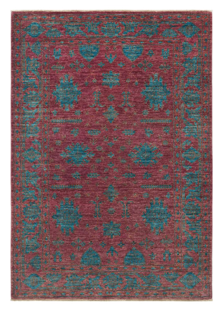 Pakistanischer Teppich Ziegler Farahan 184x128 184x128, Perserteppich Handgeknüpft