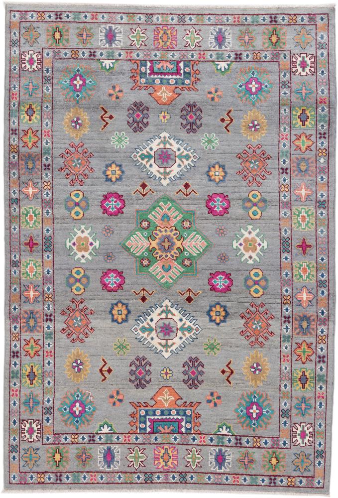 Afghan rug Kazak 184x127 184x127, Persian Rug Knotted by hand