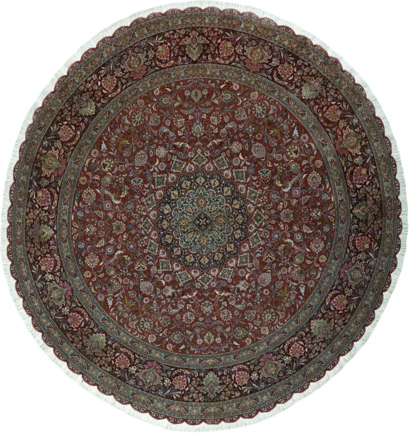 Persian Rug Tabriz 60Raj 309x294 309x294, Persian Rug Knotted by hand