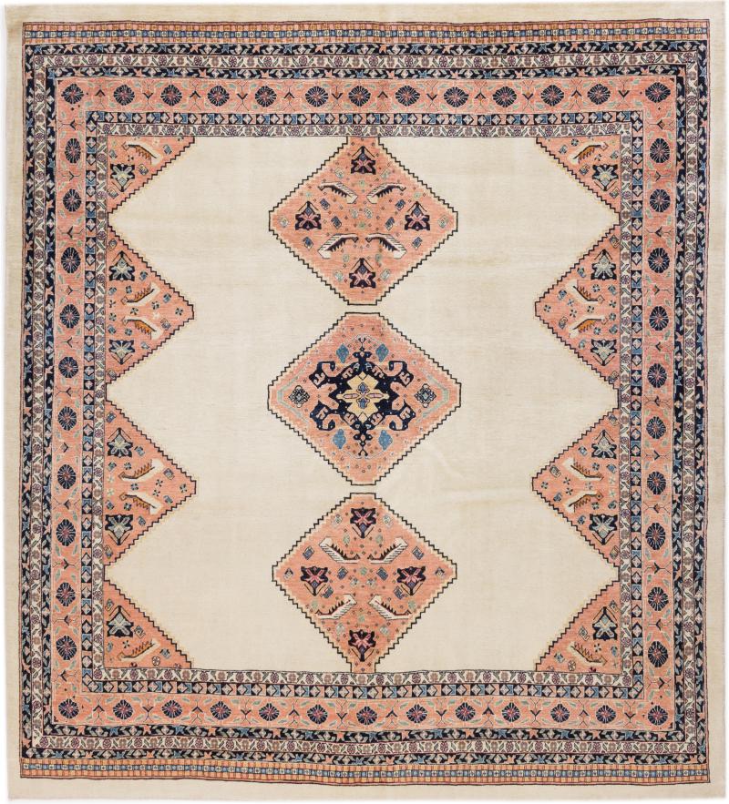 Περσικό χαλί Περσία Γκάμπεθ Loribaft Z 257x230 257x230, Περσικό χαλί Οι κόμποι έγιναν με το χέρι