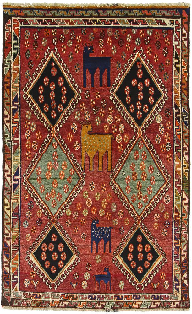 Persian Rug Ghashghai 220x135 220x135, Persian Rug Knotted by hand