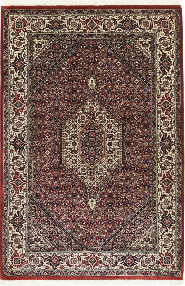 Indo rug Indo Bidjar Super 6'1"x4'2" 6'1"x4'2", Persian Rug Knotted by hand