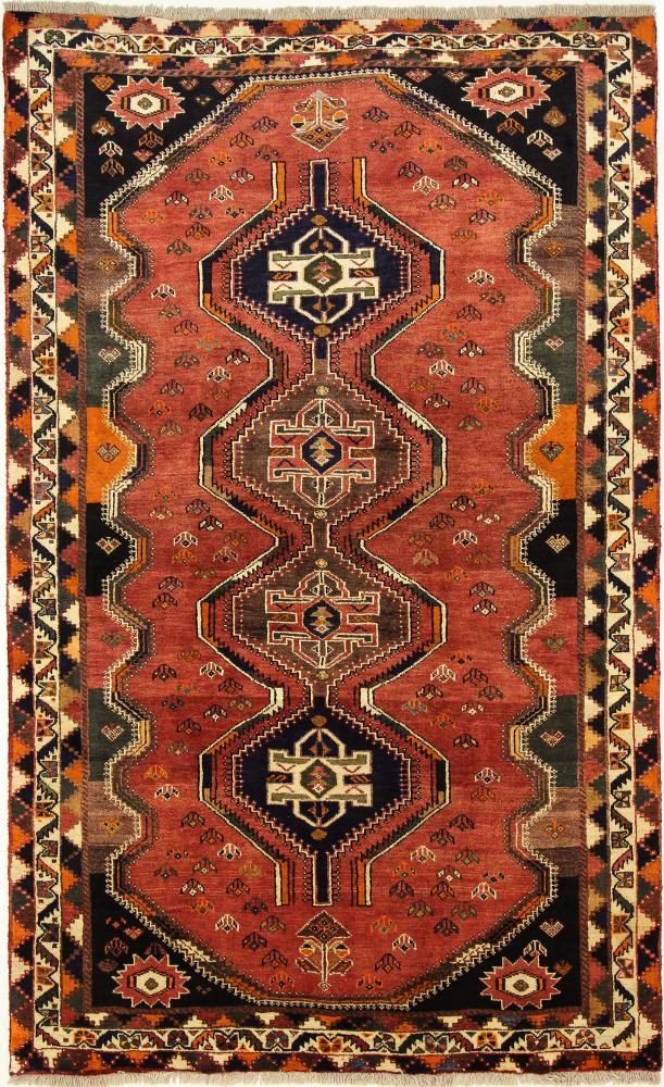 Persisk tæppe Ghashghai 258x161 258x161, Persisk tæppe Knyttet i hånden