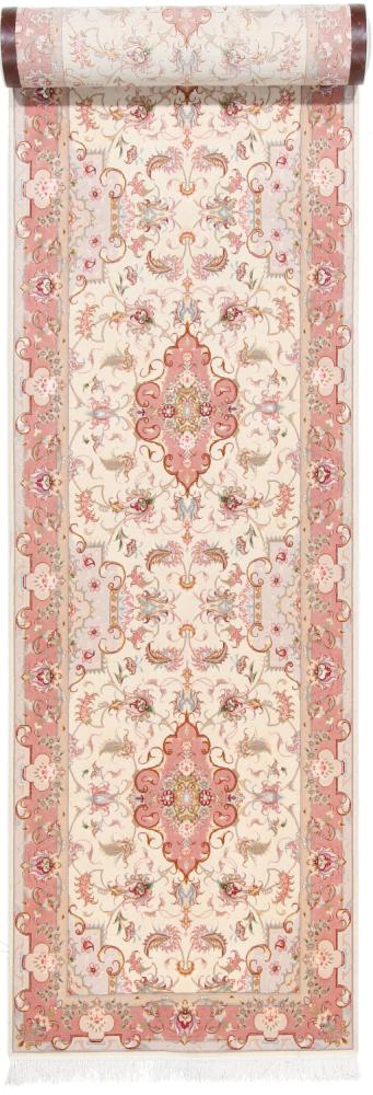 Persisk tæppe Tabriz 50Raj 632x91 632x91, Persisk tæppe Knyttet i hånden