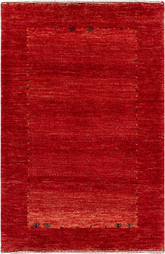 Tapis persan Persan Gabbeh Loribaft Essence 91x59 91x59, Tapis persan Noué à la main