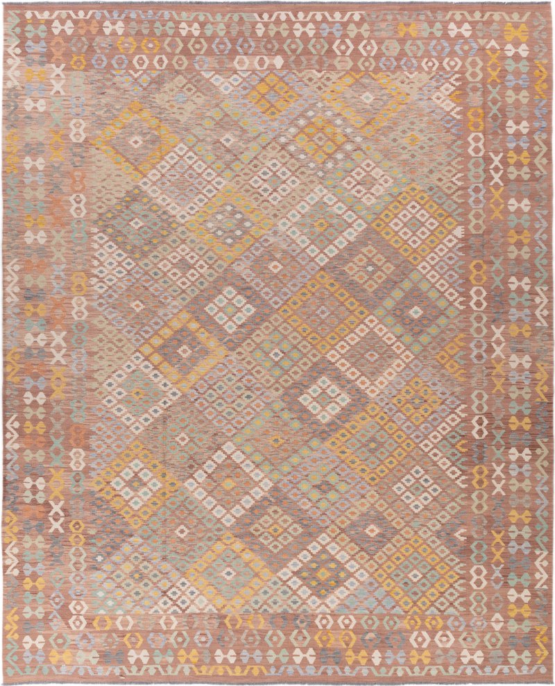 Afganistanilainen matto Kelim Afghan 395x323 395x323, Persialainen matto Käsinkudottu