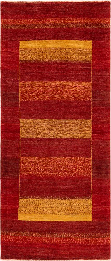 Alfombra persa Persa Gabbeh Loribaft Essence 187x79 187x79, Alfombra persa Hecho a mano