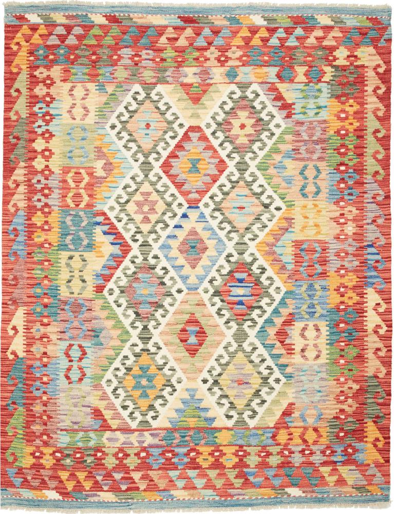Tapete afegão Kilim Afegão 196x156 196x156, Tapete persa Tecido à mão