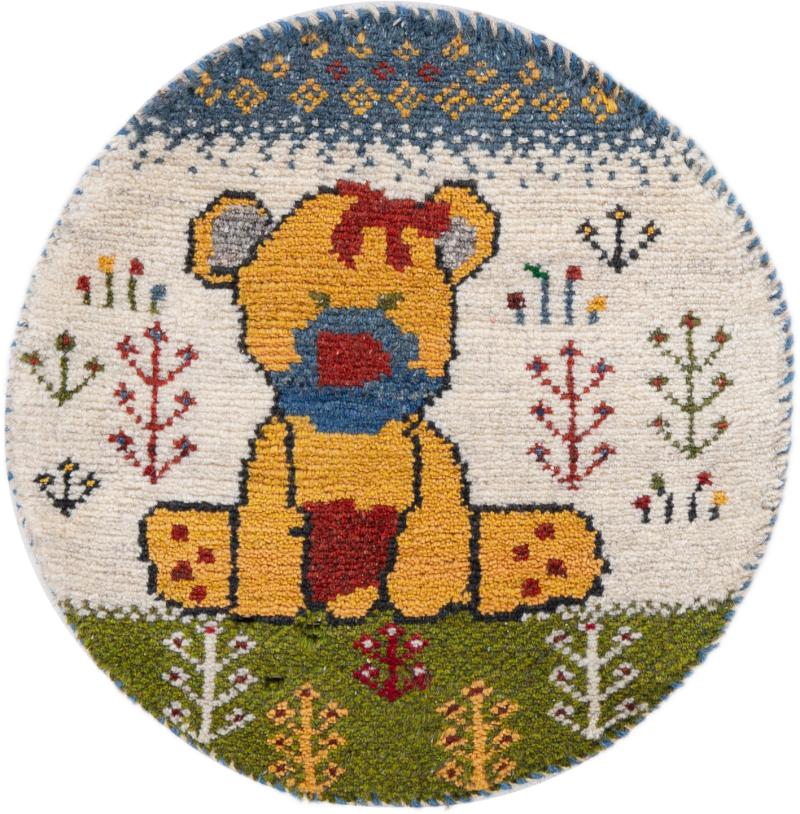 Covor persan Persan Gabbeh Loribaft 40x40 40x40, Covor persan Înnodat manual