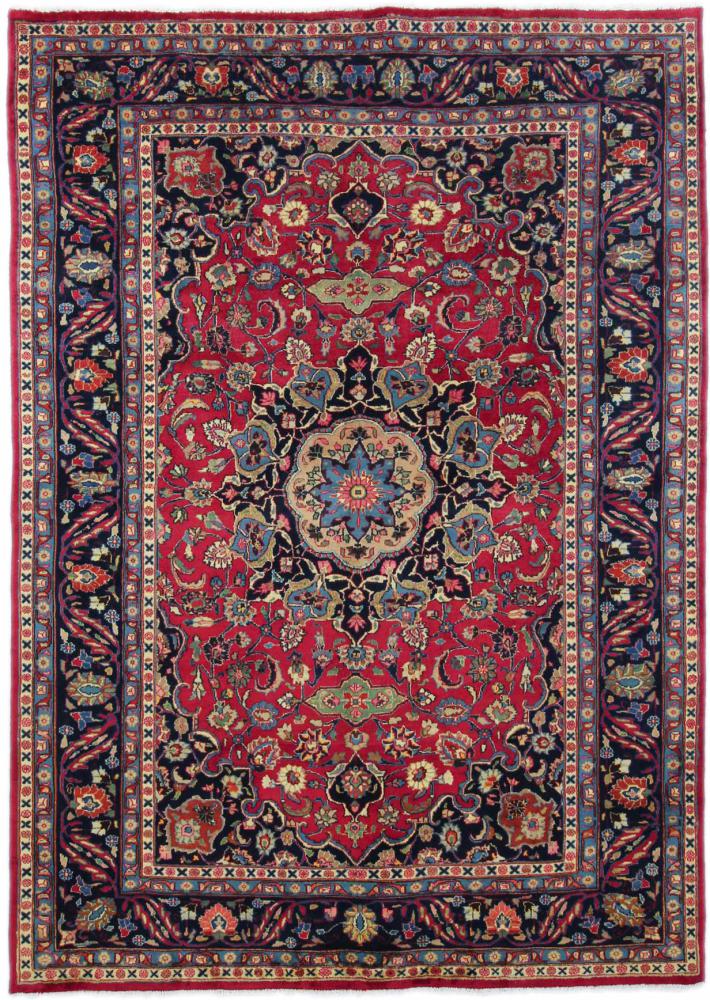 Persisk tæppe Mashhad 279x201 279x201, Persisk tæppe Knyttet i hånden