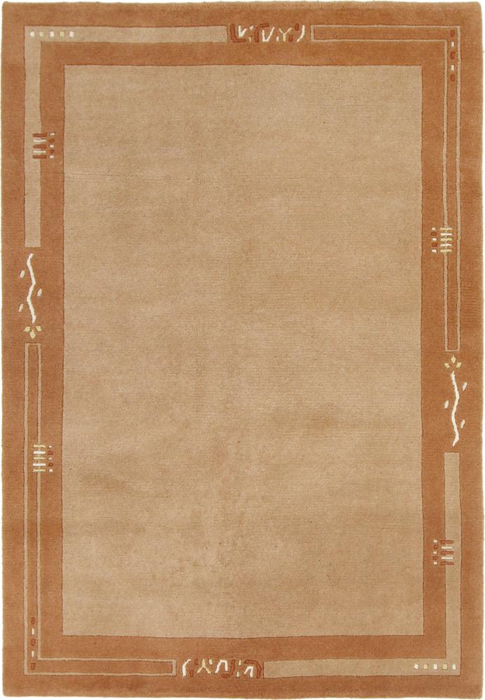 Alfombra india Gabbeh 194x140 194x140, Alfombra persa Anudado a mano