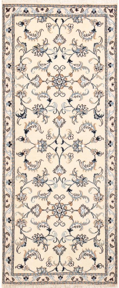 Tapis persan Naïn 192x79 192x79, Tapis persan Noué à la main