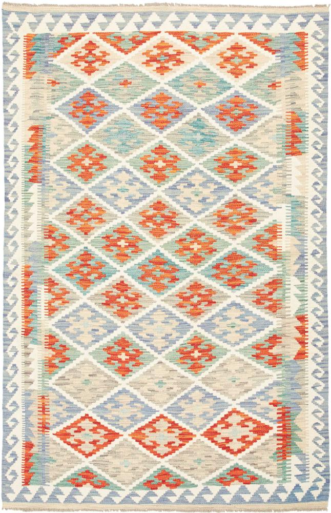 Tapis afghan Kilim  Afghan 193x126 193x126, Tapis persan Tissé à la main