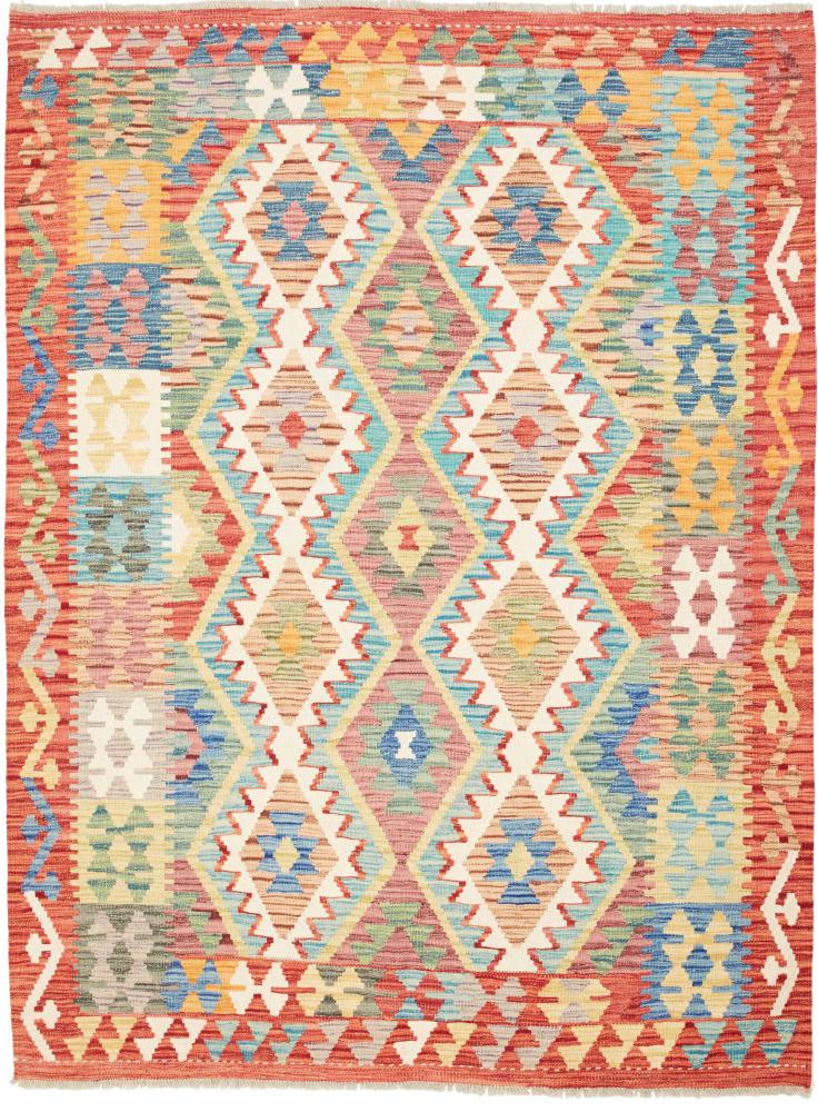 Afghan rug Kilim Afghan 201x152 201x152, Persian Rug Woven by hand