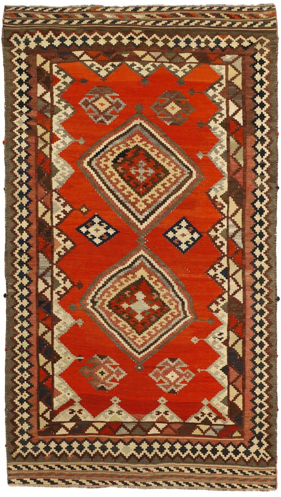 Tapete persa Kilim Fars 268x149 268x149, Tapete persa Tecido à mão