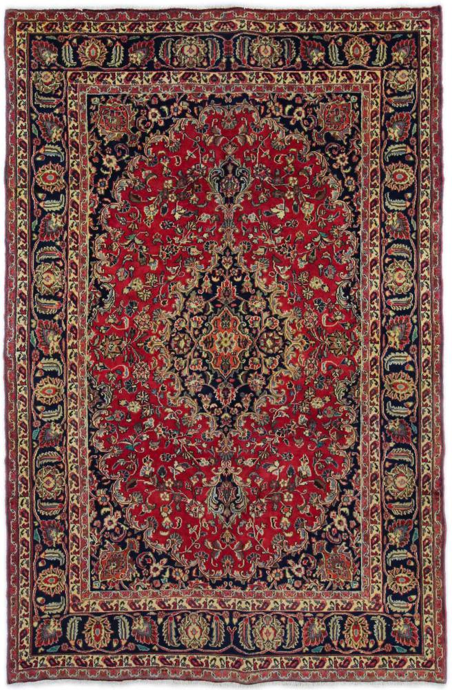 Persisk tæppe Mashhad 297x197 297x197, Persisk tæppe Knyttet i hånden