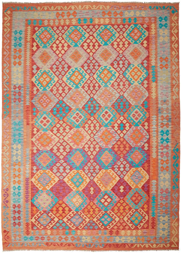 Tapete afegão Kilim Afegão 344x249 344x249, Tapete persa Tecido à mão