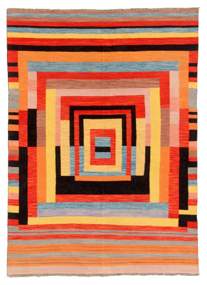 Alfombra afgana Kilim Afghan Edition 207x151 207x151, Alfombra persa Tejido a mano