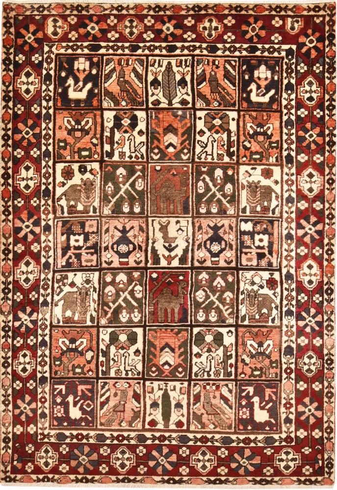 Perserteppich Bakhtiar 209x147 209x147, Perserteppich Handgeknüpft