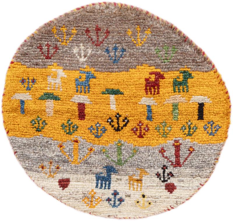 Covor persan Persan Gabbeh Loribaft 40x40 40x40, Covor persan Înnodat manual