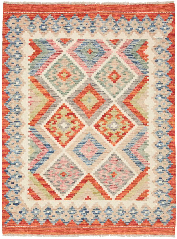 Afghaans tapijt Kilim Afghan 138x107 138x107, Perzisch tapijt Handgeweven