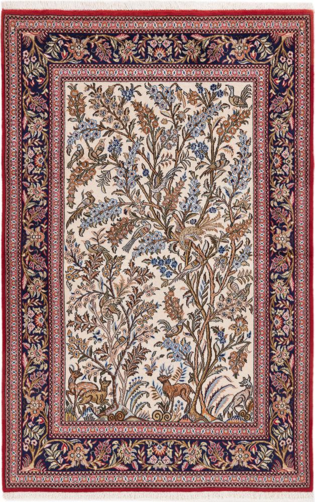 Covor persan Qom Kork 155x100 155x100, Covor persan Lucrate de mână