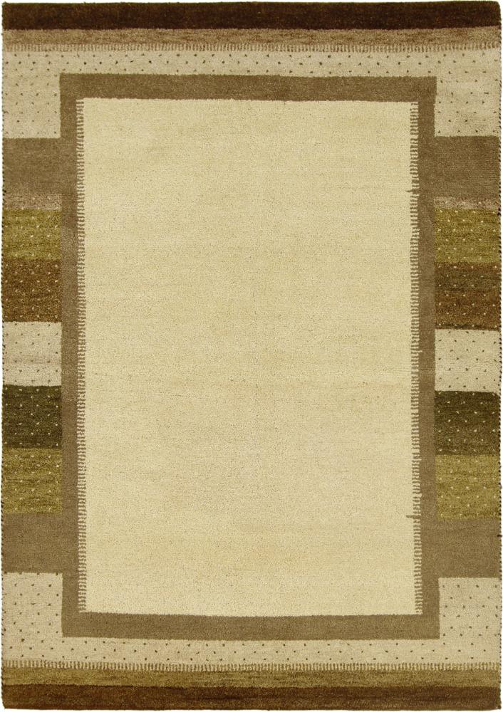 Alfombra india Gabbeh 201x139 201x139, Alfombra persa Anudado a mano