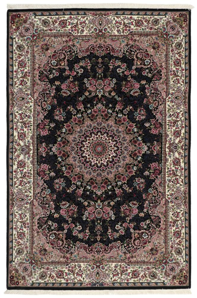 Perzsa szőnyeg Ghom Sherkat Selyemfonal 221x144 221x144, Perzsa szőnyeg Kézzel csomózva