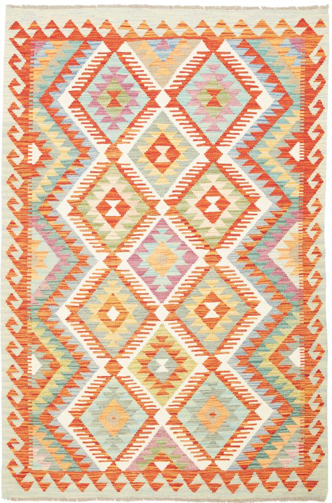 Afghansk teppe Kelim  Afghan 184x124 184x124, Persisk teppe Handwoven 