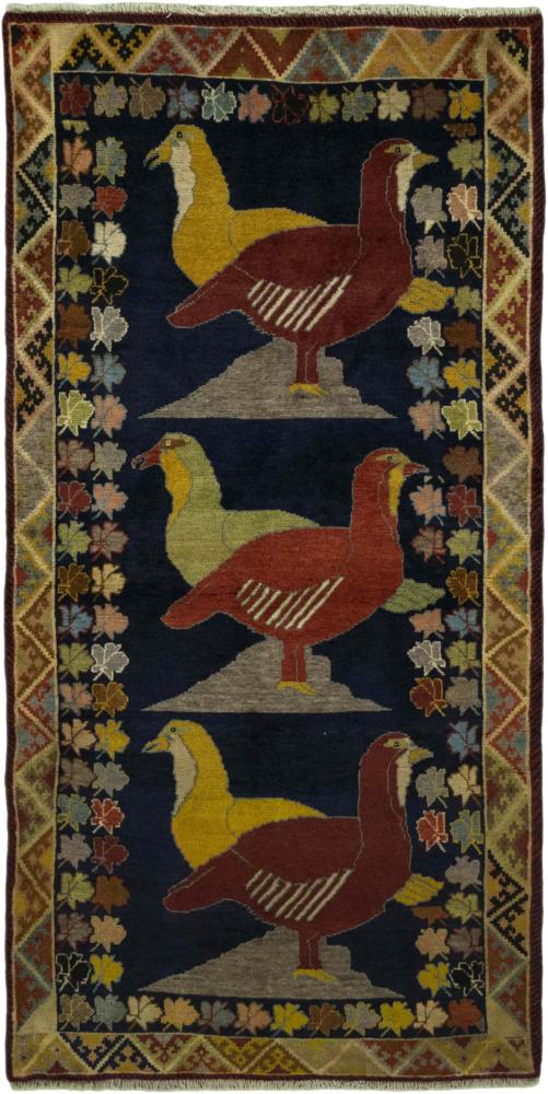 Tappeto persiano Persia Gabbeh Ghashghai 216x107 216x107, Tappeto persiano Annodato a mano