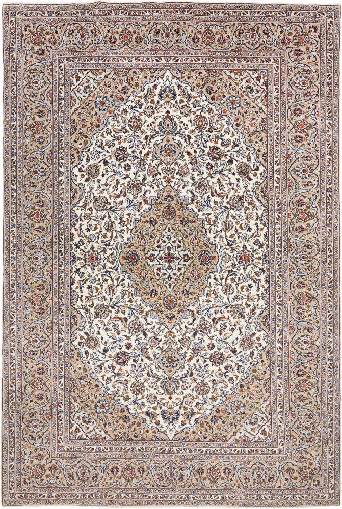 Perserteppich Keshan 373x246 373x246, Perserteppich Handgeknüpft