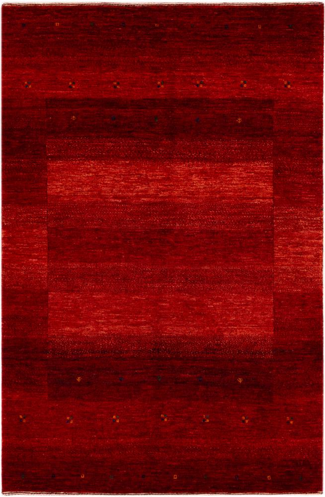 Tapis persan Persan Gabbeh Loribaft Atash 151x99 151x99, Tapis persan Noué à la main
