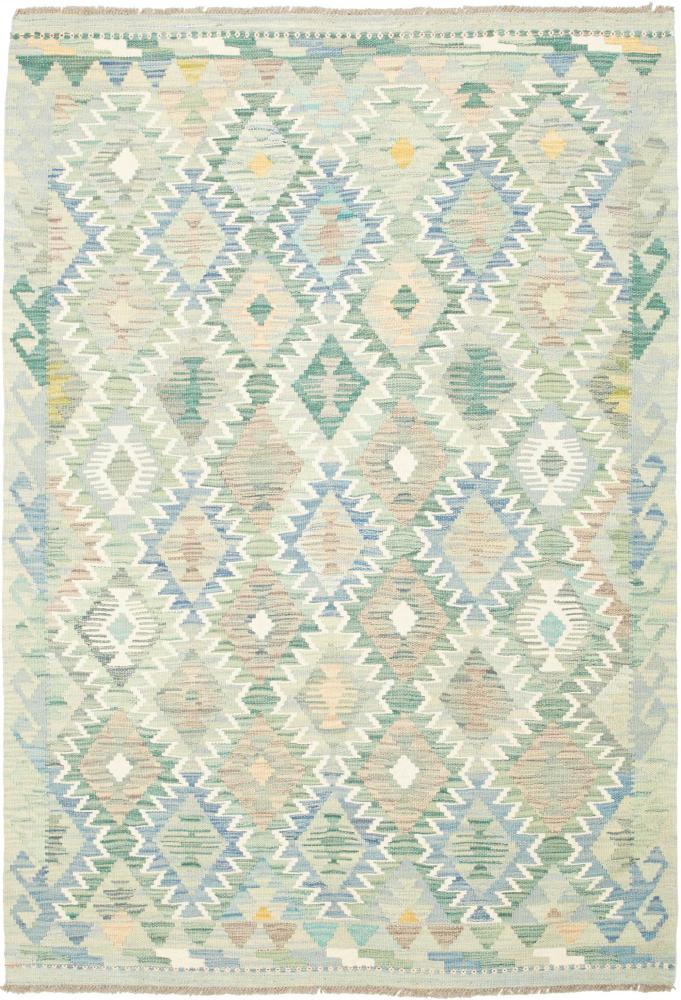 Afghaans tapijt Kilim  Afghan 181x125 181x125, Perzisch tapijt Handgeweven