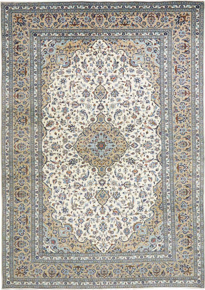 Covor persan Kashan 357x246 357x246, Covor persan Înnodat manual