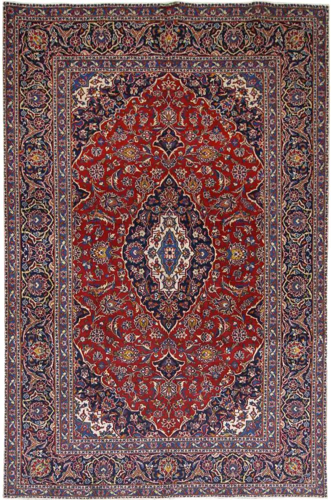 Tapete persa Keshan 287x190 287x190, Tapete persa Atado à mão