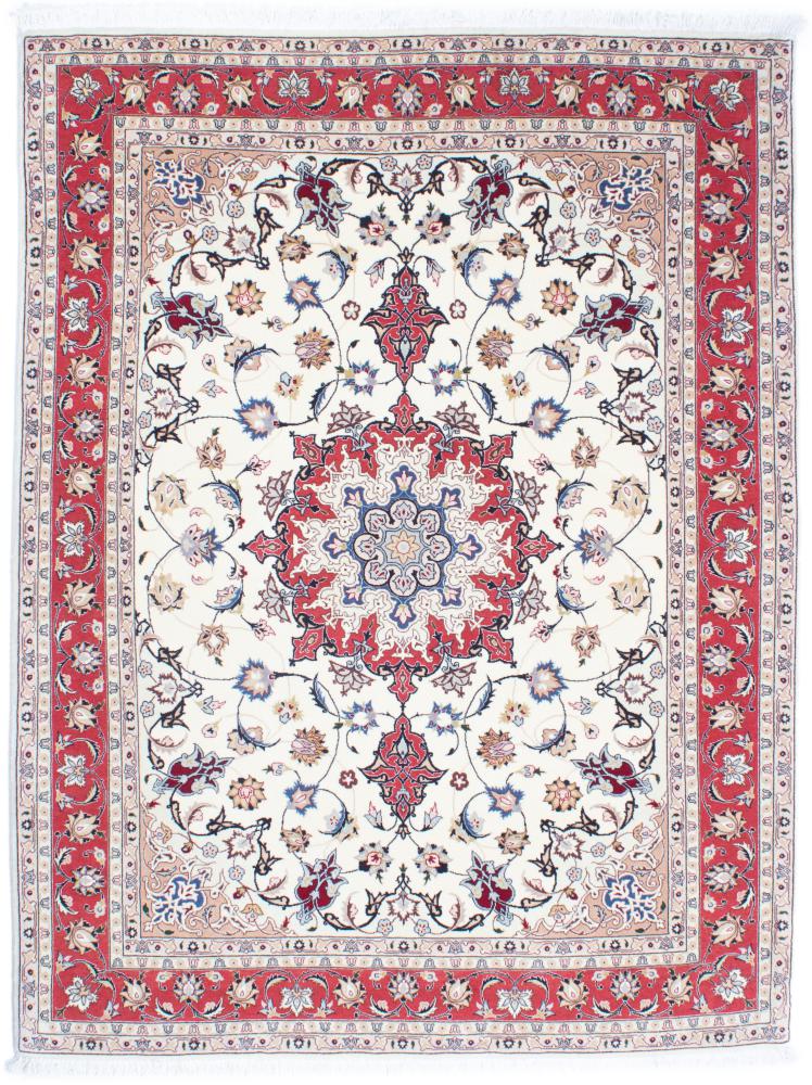 Tapete persa Tabriz 50Raj 204x155 204x155, Tapete persa Atado à mão