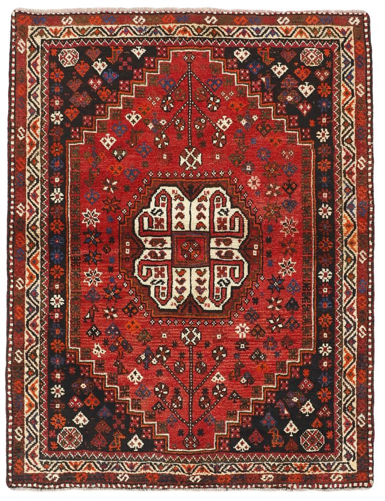 Persisk teppe Shiraz 161x121 161x121, Persisk teppe Håndknyttet