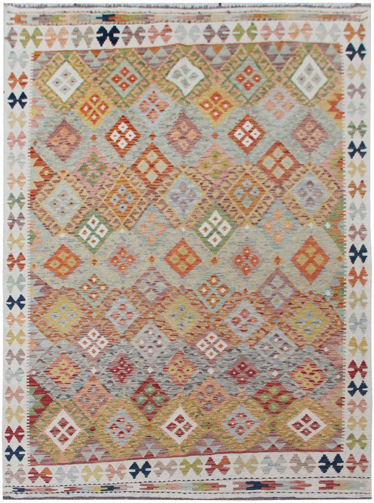 Tapete afegão Kilim Afegão 244x183 244x183, Tapete persa Tecido à mão