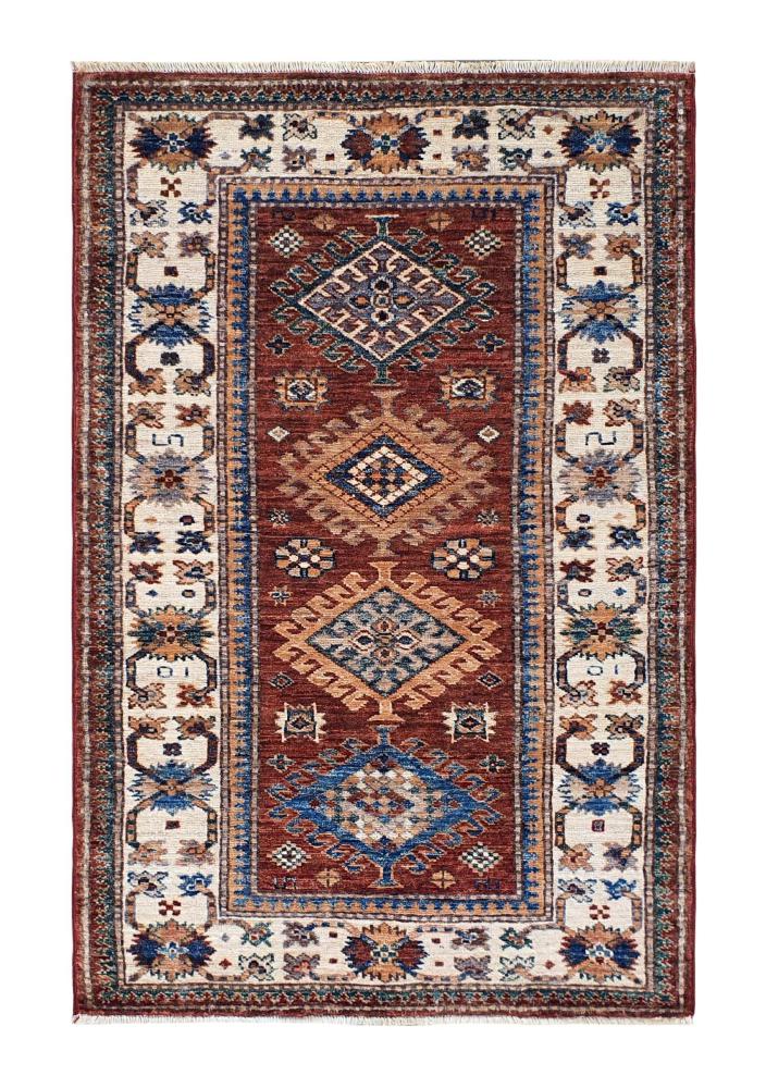 Pakistaans tapijt Kazak 127x81 127x81, Perzisch tapijt Handgeknoopte