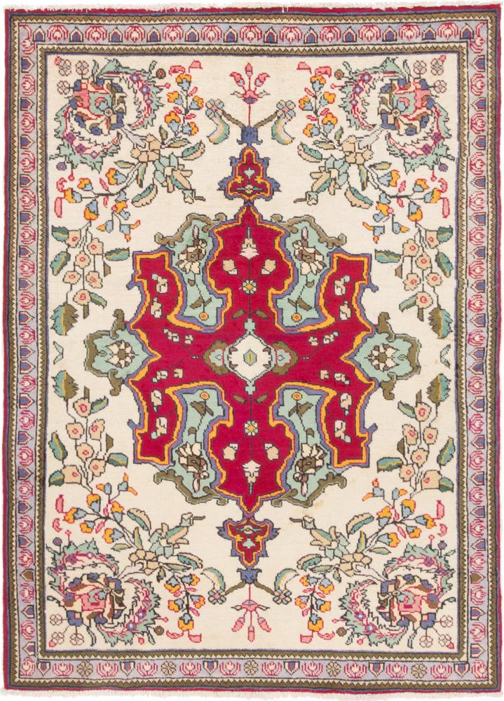 Persian Rug Tabriz 196x136 196x136, Persian Rug Knotted by hand