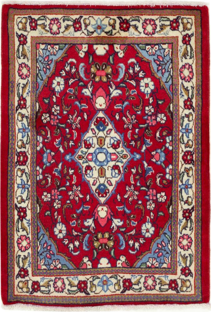 Tapete persa Sarough 89x62 89x62, Tapete persa Atado à mão